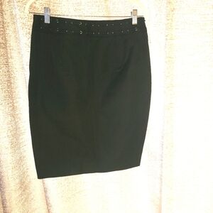 Banana Republic Black Knee-Length Pencil Skirt for office and beyond